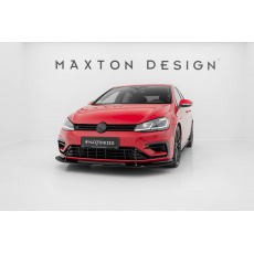 Maxton Design hybridní spoiler pod přední nárazník pro Volkswagen Golf R Mk7 Facelift, plast ABS bez povrchové úpravy Maxton Design hybridní spoiler pod přední nárazník pro Volkswagen Golf R Mk7 Facelift, plast ABS bez povrchové úpravy