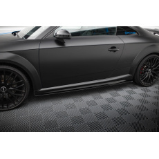 Maxton Design difuzory pod boční prahy pro Audi TT S 8S Facelift, černý lesklý plast ABS Maxton Design difuzory pod boční prahy pro Audi TT S 8S Facelift, černý lesklý plast ABS