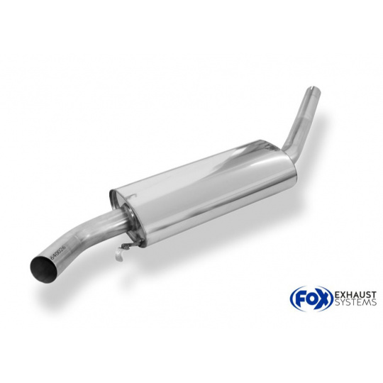 Fox Sportauspuff přední díl s tlumičem pro Audi 100 C3, C4 s motorem 2.2