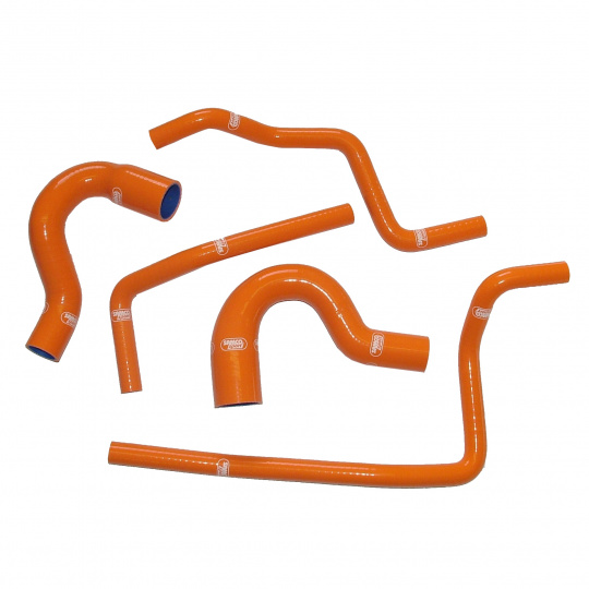 Samco Sport 5-dílná sada silikonových hadic pro vedení chladicí kapaliny pro Ford Capri Mk2/3 1977 - 1981 3.0l V6 (Essex), barva: modrá