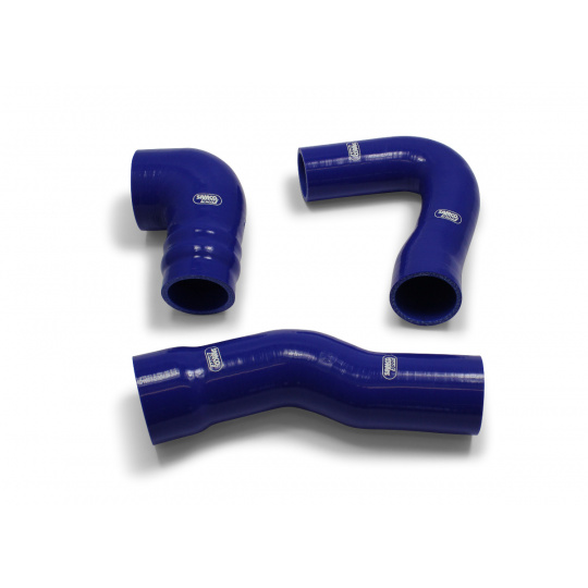 Samco Sport 3-dílná sada silikonových hadic pro vedení tlakového vzduchu pro Ford Escort Cosworth YBP94 5/1994 - 1996 s turbodmychadlem T25, barva: modrá