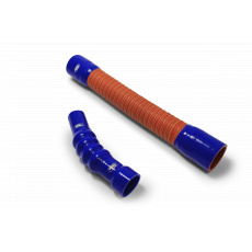 Samco Sport 2-dílná sada silikonových hadic pro vedení vzduchu k turbu pro Lotus Elan M-100 1989 - 1995 1.6l Isuzu Turbo (evropská verze), barva: modrá