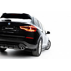 Maxton Design boční difuzory pod zadní nárazník pro BMW X3 G01, černý lesklý plast ABS Maxton Design boční difuzory pod zadní nárazník pro BMW X3 G01, černý lesklý plast ABS
