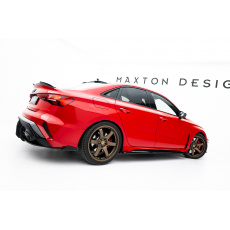 Maxton Design "Street Pro" difuzory pod boční prahy s křidélky pro Audi RS3 8Y Facelift, plast ABS bez povrchové úpravy, Sedan