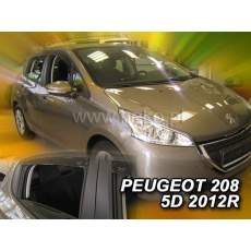 HEKO ofuky oken Peugeot 208 I 5dv (2012-2019) přední + zadní