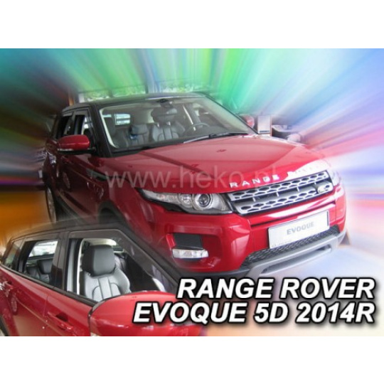 HEKO ofuky oken Land Rover Range Rover Evoque 5dv (2011-2018) přední + zadní