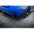Maxton Design "Street Pro" boční difuzory pod zadní nárazník s křidélky pro Subaru Wrx STI Mk1, STI Mk1 Facelift, plast ABS bez povrchové úpravy