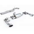 Milltek Sport výfukový systém cat-back 80mm Race bez rezonátoru (nejhlasitější) pro Audi RS3 Sportback 400PS (8V MQB - Facelift) s OPF/GPF 2019-2024, leštěné koncovky
