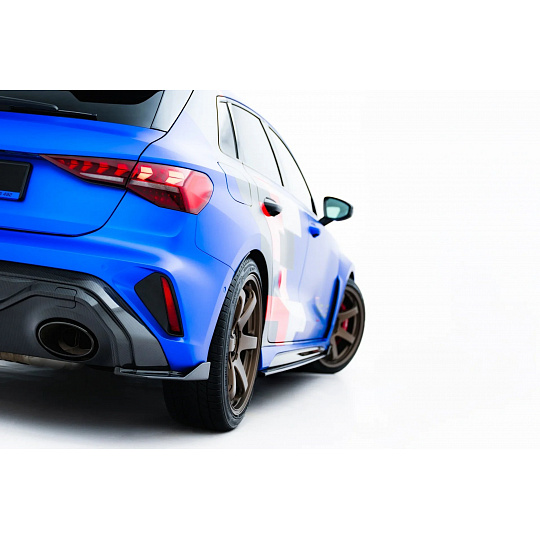 Maxton Design boční difuzory pod zadní nárazník pro Audi RS3 8Y Facelift, materiál pravý karbon Maxton Design boční difuzory pod zadní nárazník pro Audi RS3 8Y Facelift, materiál pravý karbon