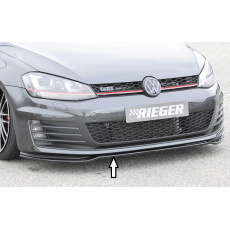 Rieger lipa pod přední nárazník pouze pro GTI / GTD pro Volkswagen Golf 7 GTD, GTI 3-dvéř., 5-dvéř. před faceliftem, 04/13-12/16, 06/13-12/16, plast ABS lakovaný do černé lesklé barvy Rieger lipa pod přední nárazník pouze pro GTI / GTD pro Volkswagen Golf 7 GTD, GTI 3-dvéř., 5-dvéř. před faceliftem, 04/13-12/16, 06/13-12/16, plast ABS lakovaný do černé lesklé barvy
