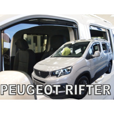 HEKO ofuky oken Peugeot Rifter 5dv (od 2018) přední + zadní