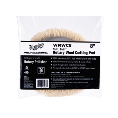 Meguiar's Soft Buff Rotary Wool Pad 8" / 200 mm - vlněný leštící kotouč určený pro rotační leštičku, 8"