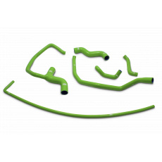 Samco Sport 5-dílná sada silikonových hadic pro vedení chladicí kapaliny pro Ford Fiesta XR2i Mk3 3/1989 - 3/1993 1.6l 8v CVH, barva: modrá