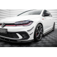 Maxton Design přítlačná křidélka předního nárazníku pro Volkswagen Polo GTI Mk6 Facelift