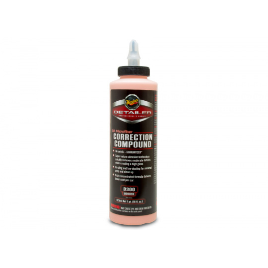 Meguiar's DA Microfiber Correction Compound - korekční leštěnka pro použití s mikrovláknovými kotouči, 473 ml
