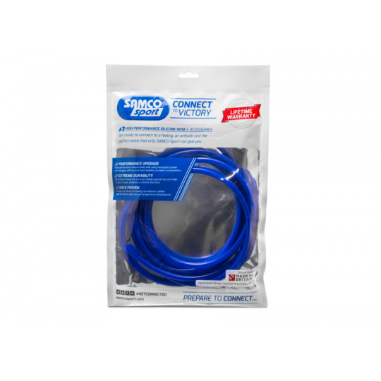 Samco Sport silikonová podtlaková hadička s vnitřním průměrem 8 mm, délka 3 m, barva: modrá Samco Sport silikonová podtlaková hadička s vnitřním průměrem 8 mm, délka 3 m, barva: modrá