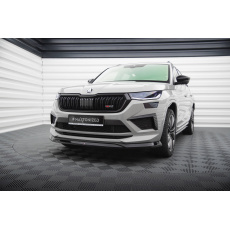 Maxton Design spoiler pod přední nárazník ver.2 pro Škoda Kodiaq RS Facelift, černý lesklý plast ABS Maxton Design spoiler pod přední nárazník ver.2 pro Škoda Kodiaq RS Facelift, černý lesklý plast ABS
