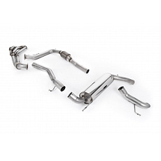 Milltek Sport kompletní výfukový systém Civic Cup Race with Downturn Trim (určeno pro motorsport) pro Honda Civic Type R 2.0 i-VTEC FN2 2007-2012