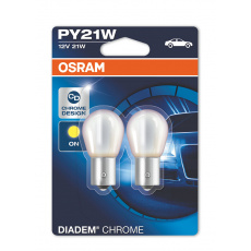 OSRAM Žárovky do blinkrů, diadem chrom, 21W, patice BAU15S - pár