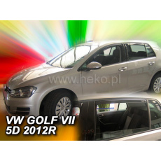 HEKO ofuky oken Volkswagen Golf VII htb 5dv (2012-2019) přední + zadní