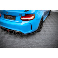 Maxton Design "Street Pro" boční difuzory pod zadní nárazník pro BMW M2 F87, plast ABS bez povrchové úpravy