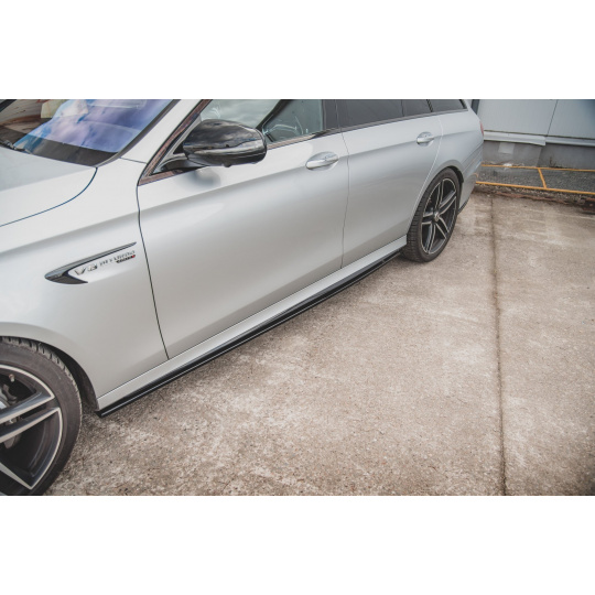 Maxton Design difuzory pod boční prahy pro Mercedes třída E W213/E63 AMG/Estate, černý lesklý plast ABS Maxton Design difuzory pod boční prahy pro Mercedes třída E W213/E63 AMG/Estate, černý lesklý plast ABS