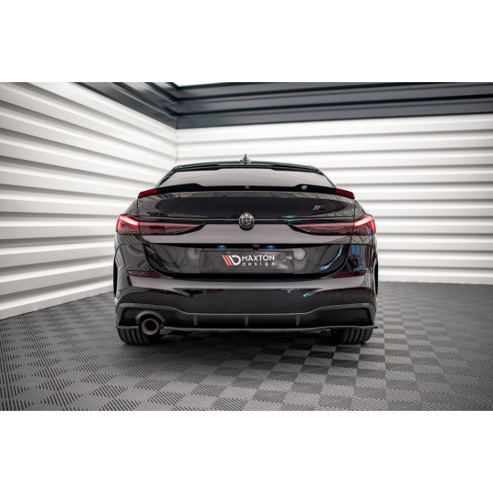 Maxton Design prodloužení spoileru pro BMW řada 2 Gran Coupe F44 (2019-)/M-Pack, černý lesklý plast ABS