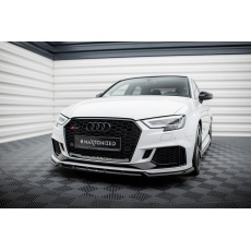 Maxton Design spoiler pod přední nárazník ver.3 pro Audi RS3 8V Facelift, černý lesklý plast ABS, Sedan Maxton Design spoiler pod přední nárazník ver.3 pro Audi RS3 8V Facelift, černý lesklý plast ABS, Sedan