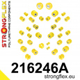 216246A: Strongflex Kompletní sada silentbloků pro zavěšení varianta SPORT