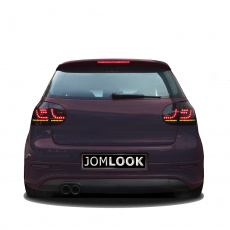 Zadní světla VW Golf (5) V s LED - černá s dynamickými blikači Zadní světla VW Golf (5) V s LED - černá s dynamickými blikači