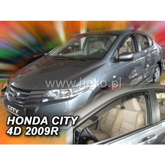 HEKO ofuky oken Honda City 4dv (od 2009) přední