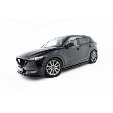 Maxton Design difuzory pod boční prahy pro Mazda CX-5 Mk2, černý lesklý plast ABS Maxton Design difuzory pod boční prahy pro Mazda CX-5 Mk2, černý lesklý plast ABS