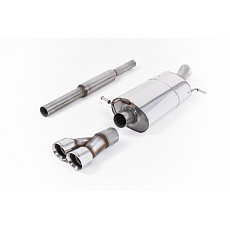 Milltek Sport výfukový systém cat-back bez rezonátoru (hlasitější) pro Volkswagen Polo GTI 1.8 TSI 192PS (3/5-dvéř.) 2015-2018, typ koncovek: GT-80 leštěné