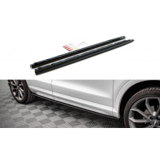 Maxton Design difuzory pod boční prahy pro Audi Q3 8U Facelift S-Line, černý lesklý plast ABS Maxton Design difuzory pod boční prahy pro Audi Q3 8U Facelift S-Line, černý lesklý plast ABS