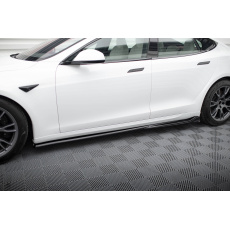 Maxton Design difuzory pod boční prahy pro Tesla Model S Plaid Mk1 Facelift, černý lesklý plast ABS Maxton Design difuzory pod boční prahy pro Tesla Model S Plaid Mk1 Facelift, černý lesklý plast ABS