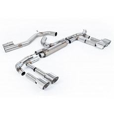 Milltek Sport výfukový systém cat-back Race System - 80mm bez rezonátoru (nejhlasitější) pro Audi S3 2.0TFSI Quattro Sedan 310PS 8Y (s OPF/GPF) 2020-2024, typ koncovek: GT-115 broušené titanové Milltek Sport výfukový systém cat-back Race System - 80mm bez rezonátoru (nejhlasitější) pro Audi S3 2.0TFSI Quattro Sedan 310PS 8Y (s OPF/GPF) 2020-2024, typ koncovek: GT-115 broušené titanové