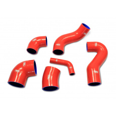 Samco Sport 6-dílná sada silikonových hadic pro vedení tlakového vzduchu pro Fiat Coupé 1998 - 9/2000 2.0l GT 5vál. 20V RHD, barva: modrá
