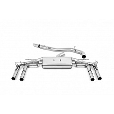 Milltek Sport výfukový systém cat-back 80mm bez rezonátoru (hlasitější) pro Audi S3 2.0TFSI Quattro Sedan 310PS 8Y (s OPF/GPF) 2020-2024, černé koncovky Milltek Sport výfukový systém cat-back 80mm bez rezonátoru (hlasitější) pro Audi S3 2.0TFSI Quattro Sedan 310PS 8Y (s OPF/GPF) 2020-2024, černé koncovky