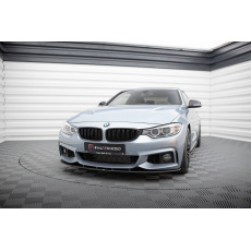 Maxton Design "Street Pro" spoiler pod přední nárazník pro BMW řada 4 F32, plast ABS bez povrchové úpravy, s červenou linkou, Coupe M-Pack Maxton Design "Street Pro" spoiler pod přední nárazník pro BMW řada 4 F32, plast ABS bez povrchové úpravy, s červenou linkou, Coupe M-Pack