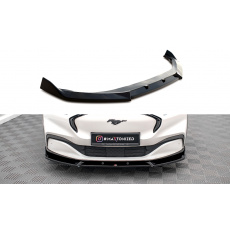 Maxton Design spoiler pod přední nárazník pro Ford Mustang Mach-E Mk1, černý lesklý plast ABS Maxton Design spoiler pod přední nárazník pro Ford Mustang Mach-E Mk1, černý lesklý plast ABS