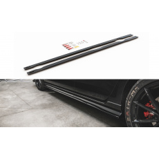 Maxton Design difuzory pod boční prahy pro Volkswagen Golf GTI TCR Mk7 Facelift, černý lesklý plast ABS Maxton Design difuzory pod boční prahy pro Volkswagen Golf GTI TCR Mk7 Facelift, černý lesklý plast ABS