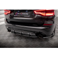 Maxton Design "Street Pro" difuzor zadního nárazníku pro BMW X3 G01, plast ABS bez povrchové úpravy, s černou a červenou linkou
