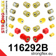116292B: Strongflex Sada silentbloků zadního zavěšení
