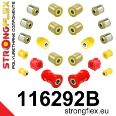 116292B: Strongflex Sada silentbloků zadního zavěšení 116292B: Strongflex Sada silentbloků zadního zavěšení