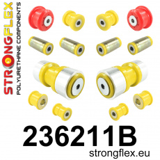 236211B: Strongflex Sada silentbloků zadního zavěšení 236211B: Strongflex Sada silentbloků zadního zavěšení