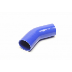 TurboWorks silikonová hadice - koleno 45° - 76mm vnitřní průměr, délka 100mm