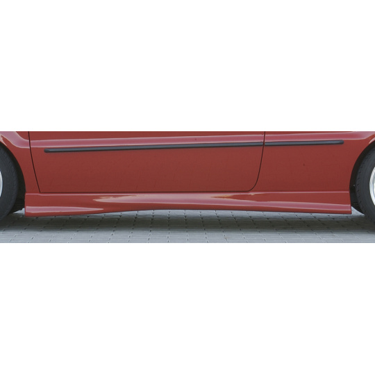 Rieger boční práh mont. strana levá pro Volkswagen Polo 4 6N 5-dvéř., r.v. 10/94-01, plast ABS bez povrchové úpravy