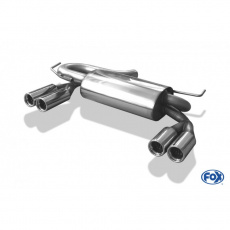 Fox Sportauspuff s koncovkou 2x76 Typ 13 na obou stranách pro Audi S3 8L s motorem 1.8 T Fox Sportauspuff s koncovkou 2x76 Typ 13 na obou stranách pro Audi S3 8L s motorem 1.8 T