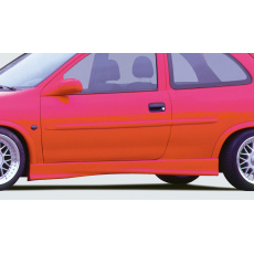Rieger boční práh mont. strana pravá pro Opel Corsa B 3-dvéř. vč. faceliftu, r.v. 02/93-09/96, 11/96-, plast ABS bez povrchové úpravy Rieger boční práh mont. strana pravá pro Opel Corsa B 3-dvéř. vč. faceliftu, r.v. 02/93-09/96, 11/96-, plast ABS bez povrchové úpravy
