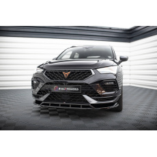 Maxton Design spoiler pod přední nárazník pro Cupra Ateca Mk1 Facelift, černý lesklý plast ABS